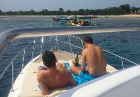 bali motor boating photos